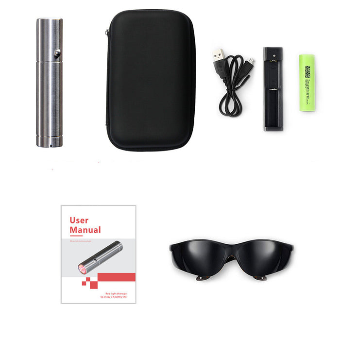 Zirozi VitalRay Red Light Therapy Flashlight