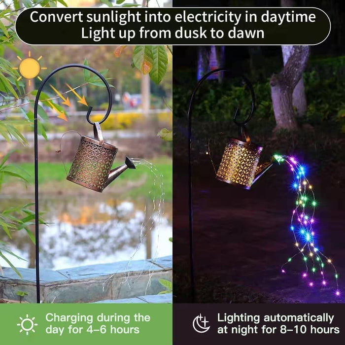 Solar Watering Can Lights, Halloween IP65 Vintage
