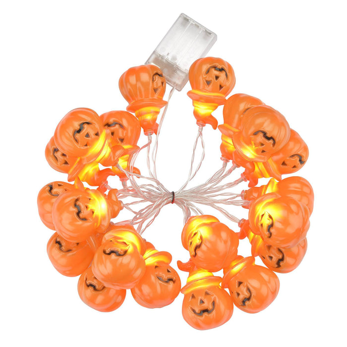 10ft Pumpkin Halloween LED String Lights