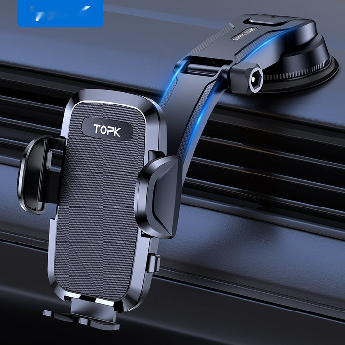 Car Navigator Phone Holder – Rotating Vent Mount with Secure Hook Grip