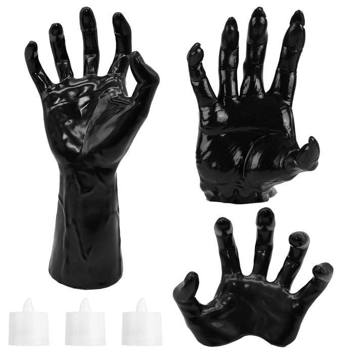 3-Piece Creepy Hands Halloween Wall Decor