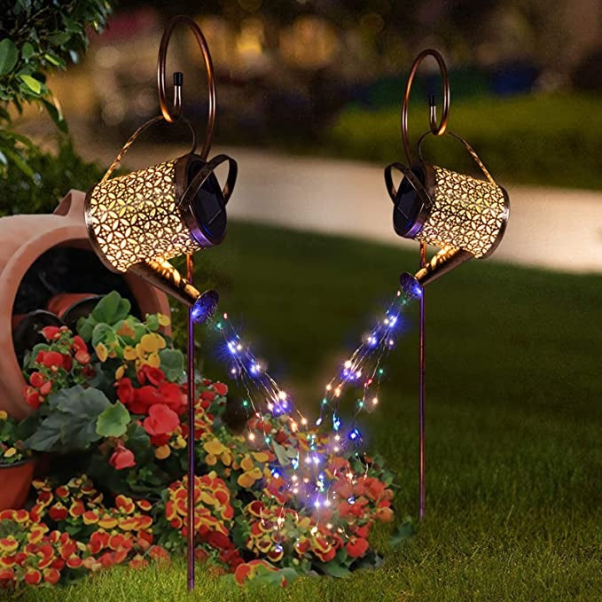 Solar Watering Can Lights, Halloween IP65 Vintage
