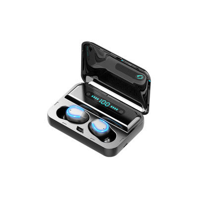 2-in-1 Bluetooth Earbuds with Charging Case & Phone Stand – Wireless & Multifunctional