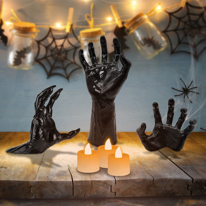 3-Piece Creepy Hands Halloween Wall Decor