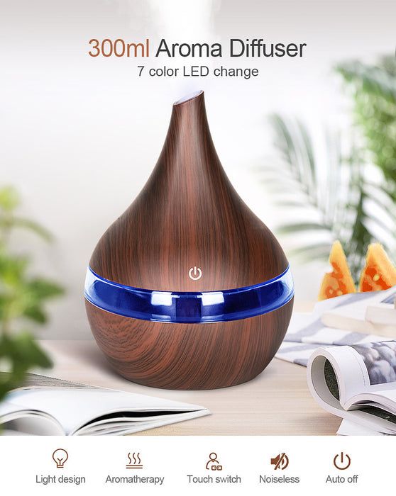 Relax & Refresh with the LED Essential Oil Diffuser – Aromatherapy & Ambiance in One