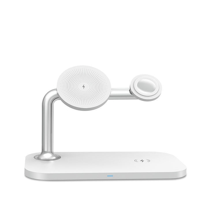 Magnetic 3-in-1 Wireless Charging Station – Fast Charge Dock for Phone, Watch & Earbuds