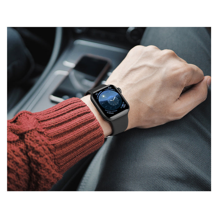 Solid Color Silicone Watch Strap with Durable Buckle – Comfortable & Stylish Replacement Band