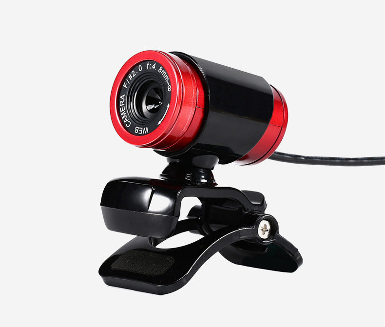 "480P HD Webcam – Clear Video Calls & Streaming with High-Quality Lens"