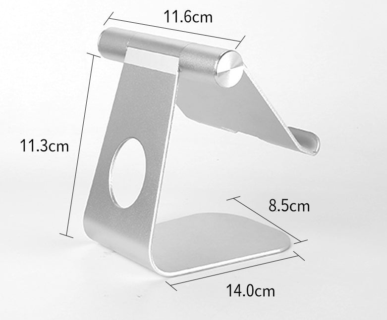 Adjustable Tablet & Phone Stand – Compatible with iPad, Mini Tablets & Smartphones – Desk Mount Holder