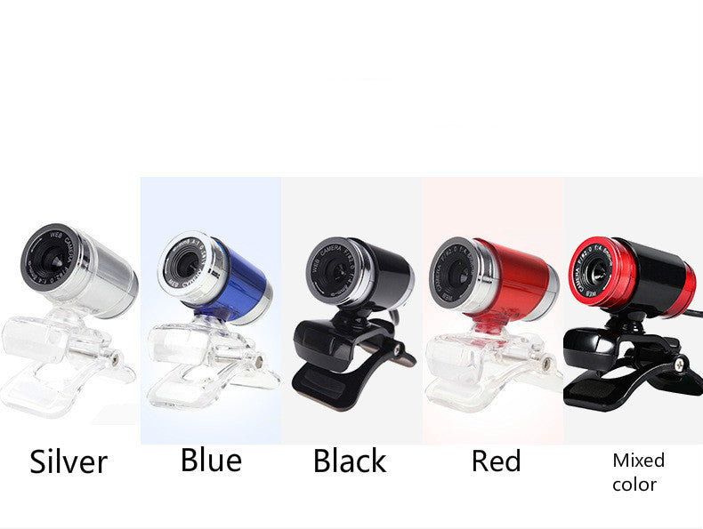 "480P HD Webcam – Clear Video Calls & Streaming with High-Quality Lens"