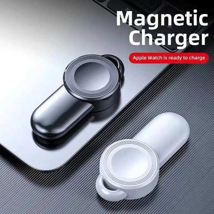 Mini Magnetic Charger for Apple Watch – USB-Powered, Fast & Cable-Free
