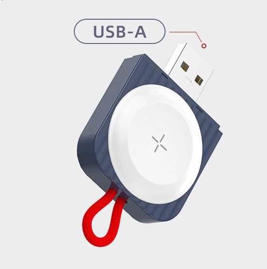 Mini Magnetic Charger for Apple Watch – USB-Powered, Fast & Cable-Free