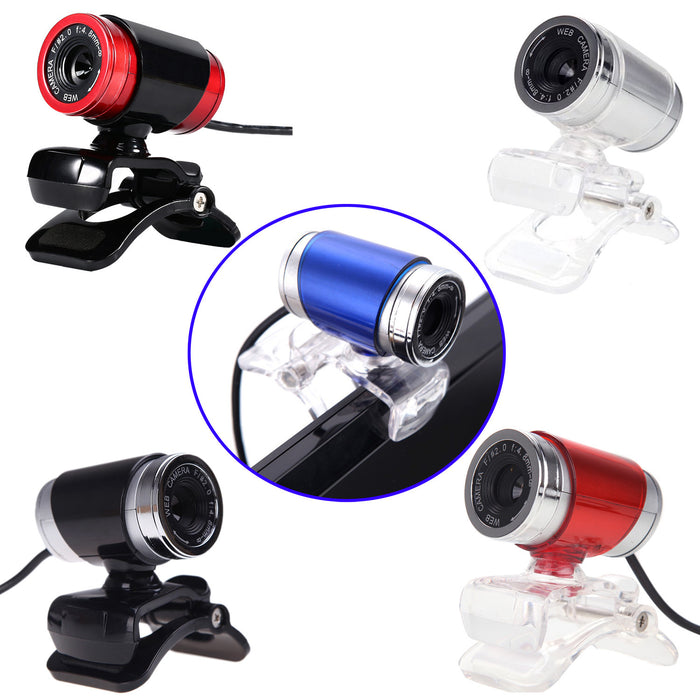 "480P HD Webcam – Clear Video Calls & Streaming with High-Quality Lens"