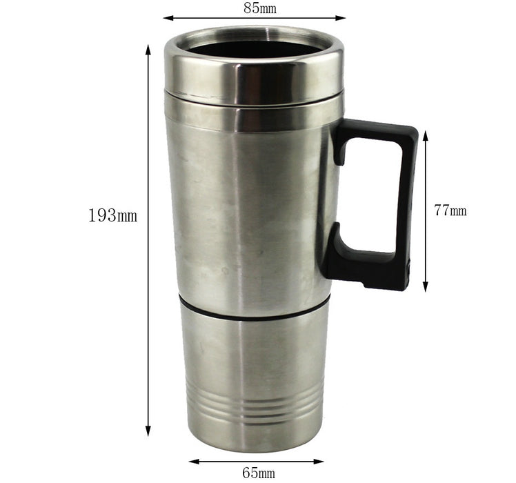 Portable Electric Car Water & Coffee Warmer Mug
