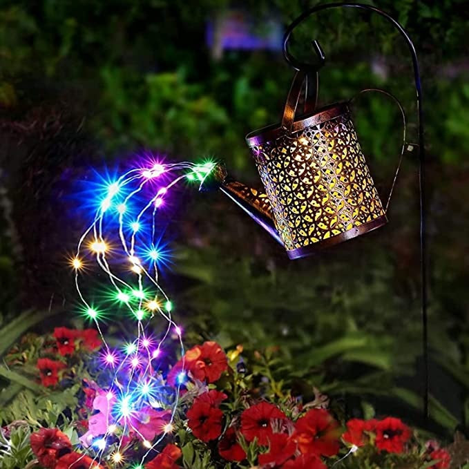Solar Watering Can Lights, Halloween IP65 Vintage