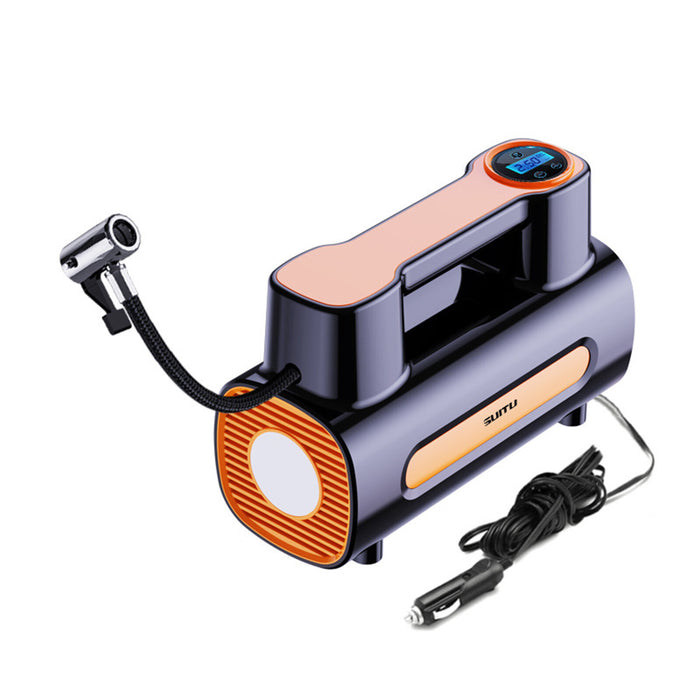 12V Portable Tire Inflator – Electric DC Car Tire Pump for Quick & Easy Inflation