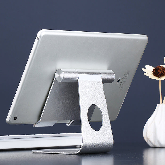 Adjustable Tablet & Phone Stand – Compatible with iPad, Mini Tablets & Smartphones – Desk Mount Holder
