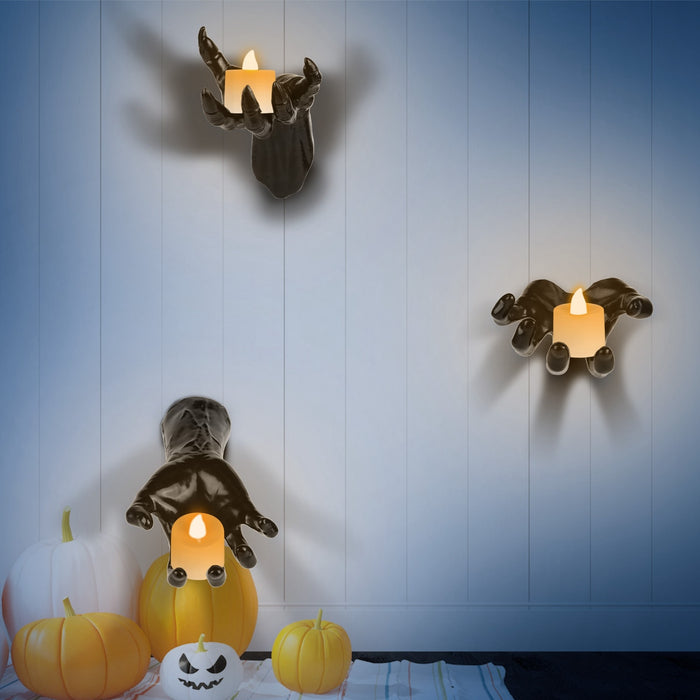 3-Piece Creepy Hands Halloween Wall Decor