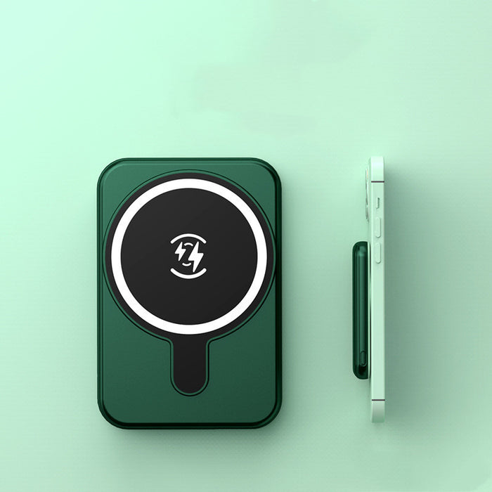 Pocket-Size Magnetic Wireless Power Bank – 10000mAh Fast Charge for Phones