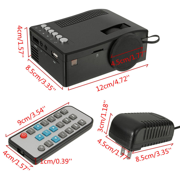 Mini HD LED Projector – Portable Cinema Anywhere