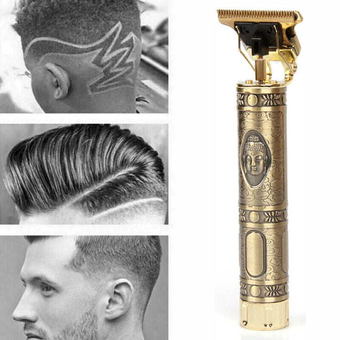 Rechargeable USB Electric Hair Clippers & Beard Trimmer – Professional Men's Grooming Tool