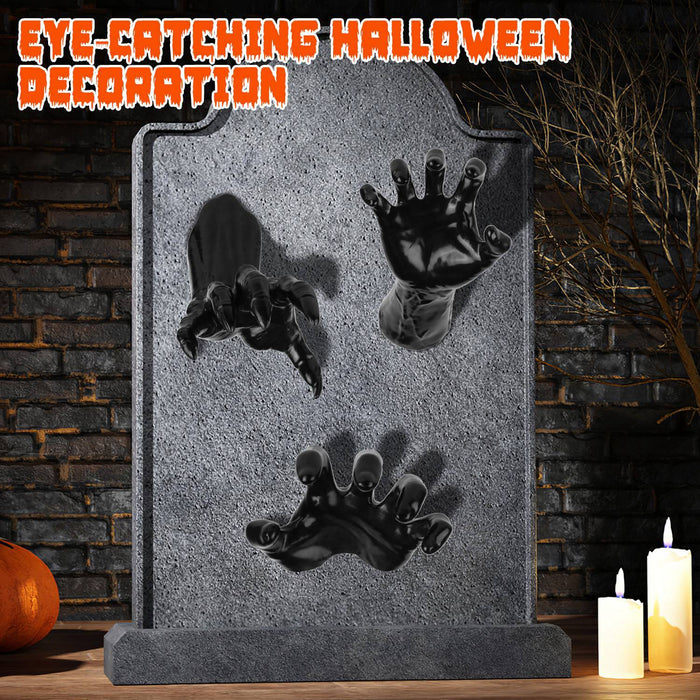 3-Piece Creepy Hands Halloween Wall Decor