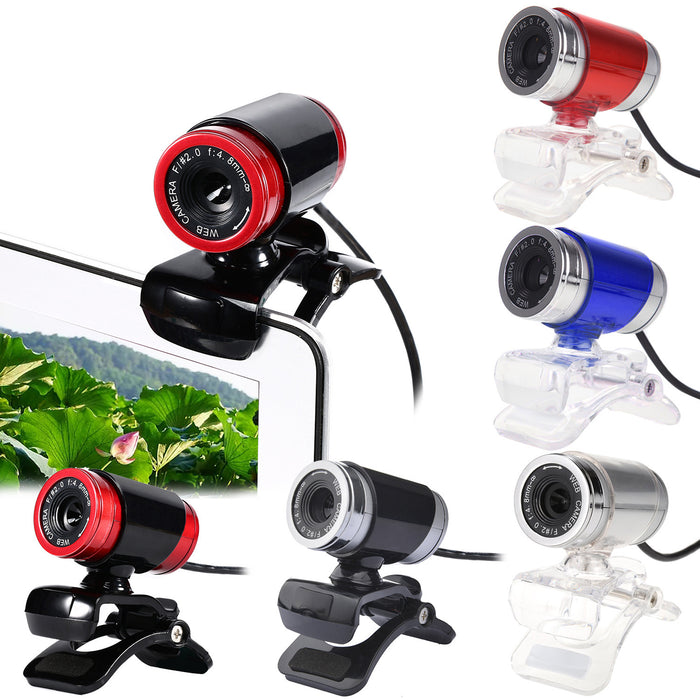 "480P HD Webcam – Clear Video Calls & Streaming with High-Quality Lens"