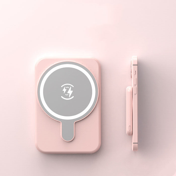 Pocket-Size Magnetic Wireless Power Bank – 10000mAh Fast Charge for Phones