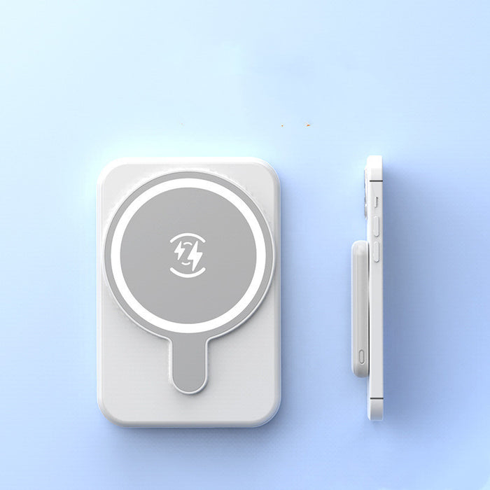 Pocket-Size Magnetic Wireless Power Bank – 10000mAh Fast Charge for Phones