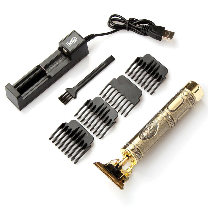 Rechargeable USB Electric Hair Clippers & Beard Trimmer – Professional Men's Grooming Tool