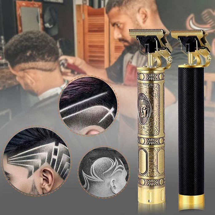 Rechargeable USB Electric Hair Clippers & Beard Trimmer – Professional Men's Grooming Tool