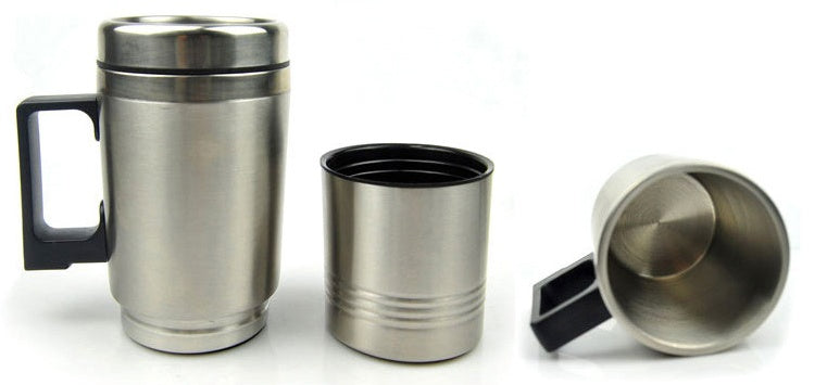 Portable Electric Car Water & Coffee Warmer Mug