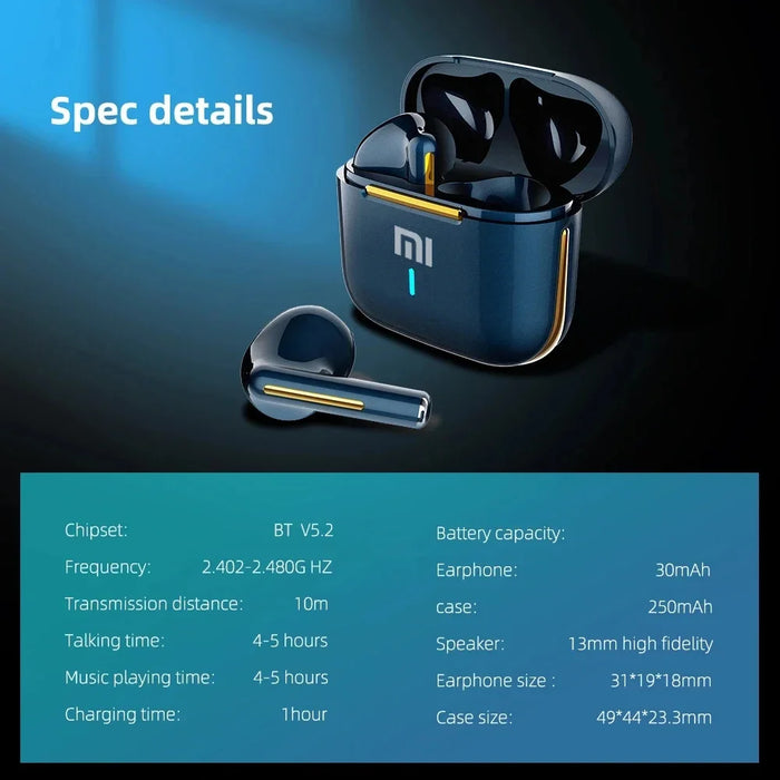 Xiaomi H6 Wireless Bluetooth Earbuds – Premium Sound, Anytime, Anywhere