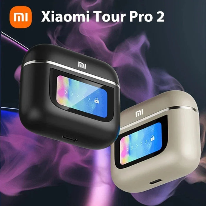 Xiaomi Tour Pro 2 Wireless Earbuds – LCD Touch Screen & ANC for Unmatched Audio Performance