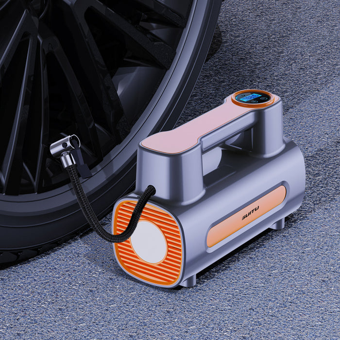 12V Portable Tire Inflator – Electric DC Car Tire Pump for Quick & Easy Inflation