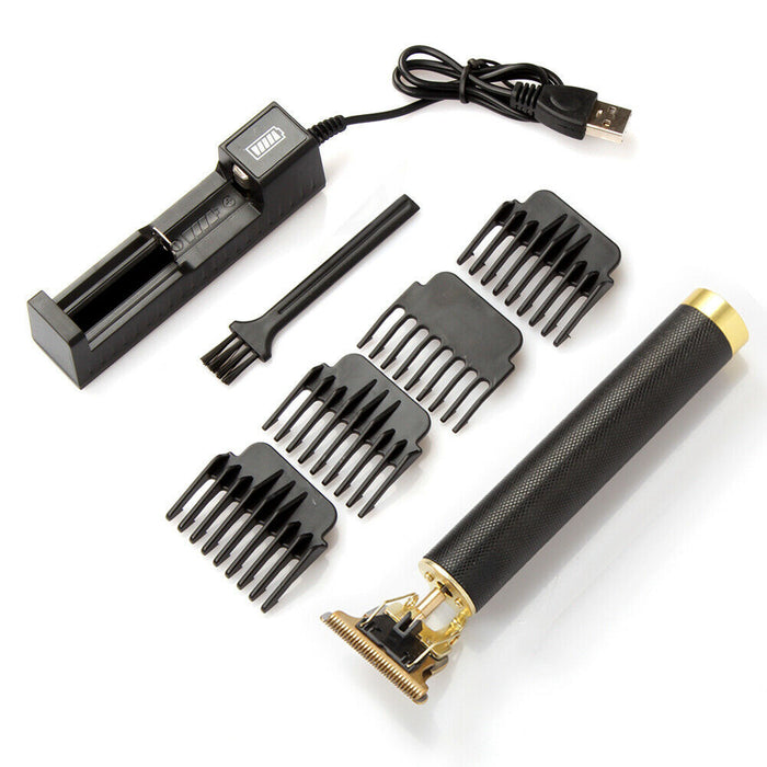 Rechargeable USB Electric Hair Clippers & Beard Trimmer – Professional Men's Grooming Tool