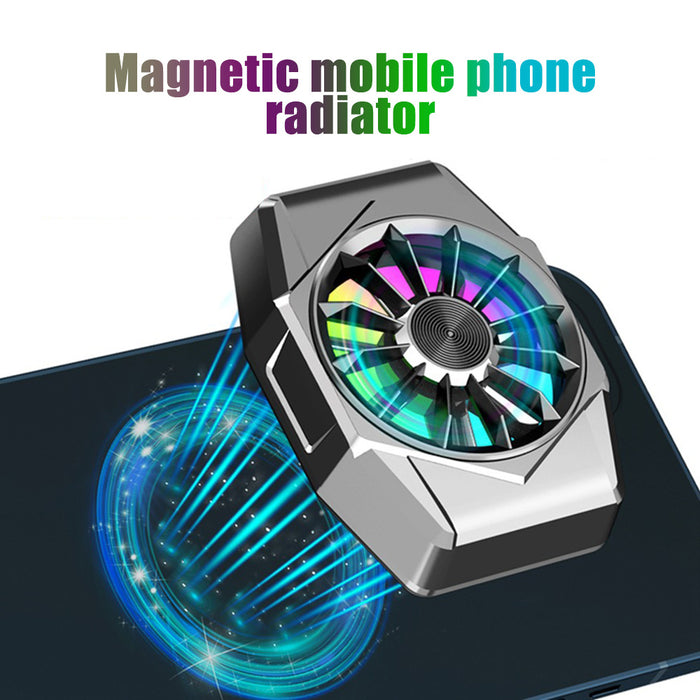 Magnetic Game Cooler Fan – Powerful Phone Radiator for Lag-Free Gaming