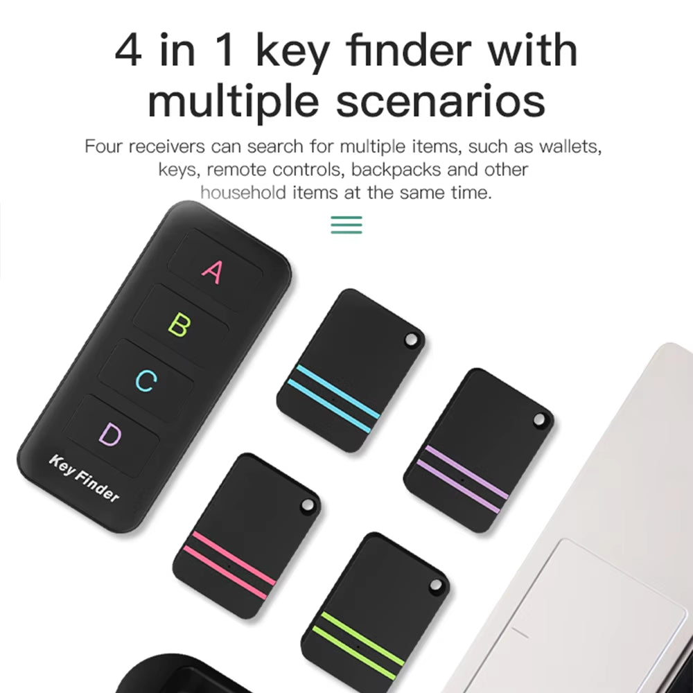Wireless RF Key Finder – Remote Tracker for Pets, Wallet & Keys — Zirozi