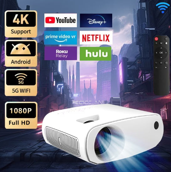 Portable Mini HD Projector – Compact, High-Definition Movie Experience