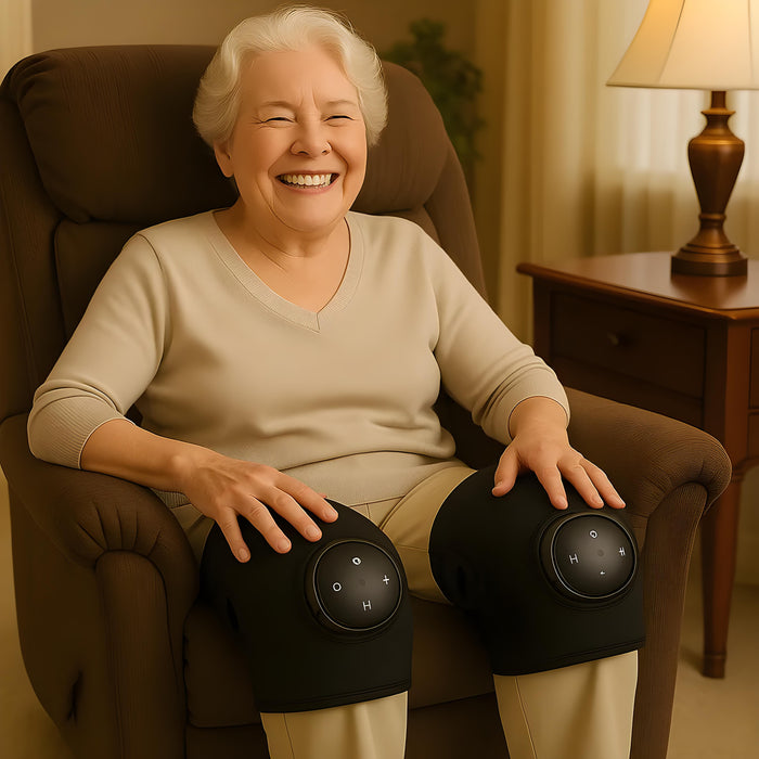 Zirozi FlexRay Vibration Heated Knee Massager