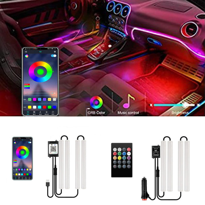 Vehicle Atmosphere Lights | Voice, Rhythm, & App Controlled