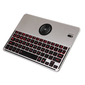 2-in-1: Qi Wireless Charger + Bluetooth Keyboard